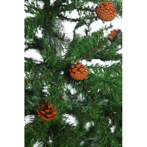 ARBOL NAVIDAD ARTIFICIAL PIÑAS 230CM 2