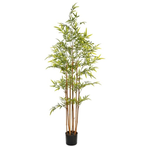BAMBU ARTIFICIAL CON MACETA 180CM