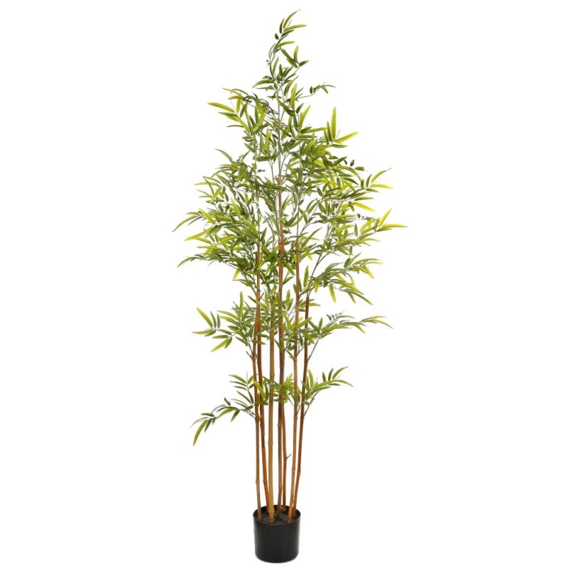 BAMBU ARTIFICIAL CON MACETA 180CM