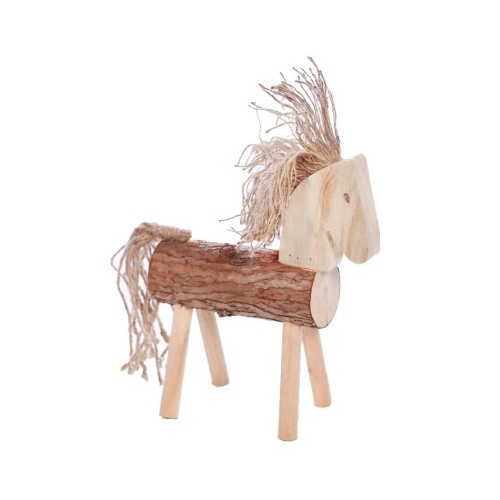CABALLO DECORATIVO TRONCO 36CM