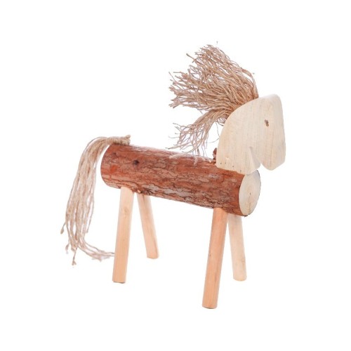 CABALLO DECORATIVO TRONCO 40CM