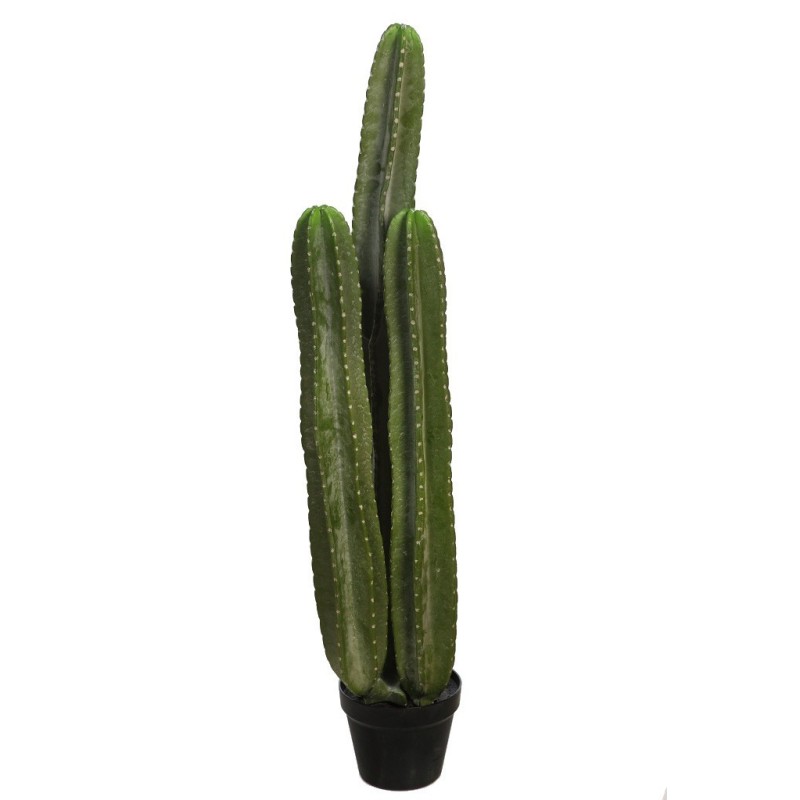CACTUS ARTIFICIAL CON MACETA 100CM