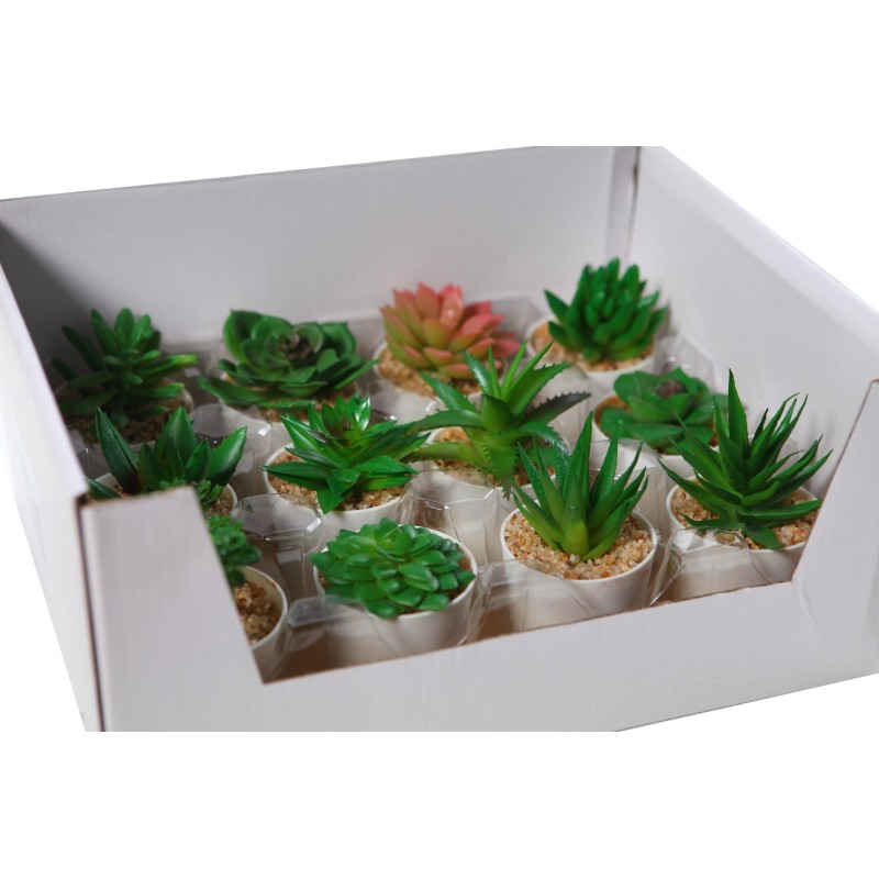 CAJA CACTUS MINI ARTIFICIAL  12 PCS