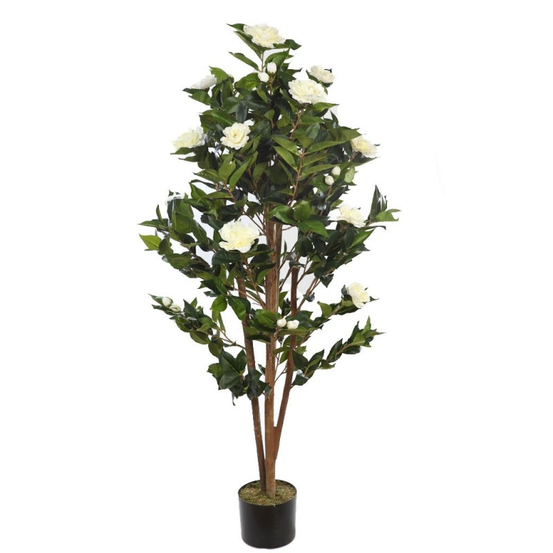 CAMELIA CON FLOR ARTIFICIAL EN MACETA 150CM