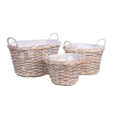 CESTAS MIMBRE SET X3 ASA BAJA