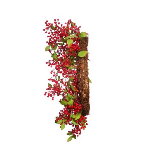 CORONA BERRY Y HOJAS ARTIFICIAL ø 40CM 2
