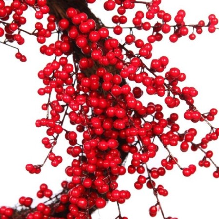 CORONA DE BERRY ARTIFICIAL  ø 50CM