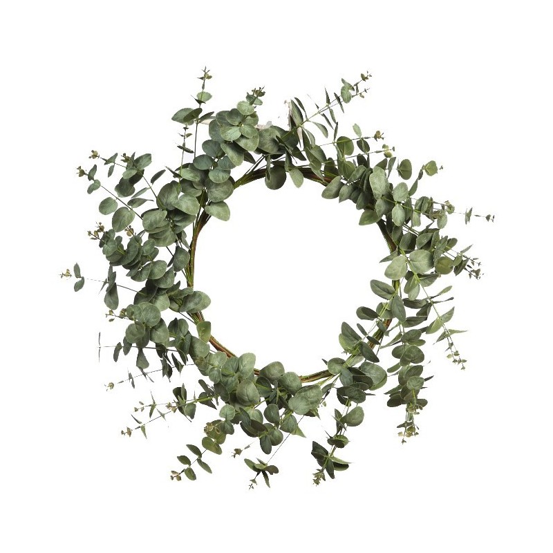 CORONA DE EUCALIPTO ARTIFICIAL ø 50CM