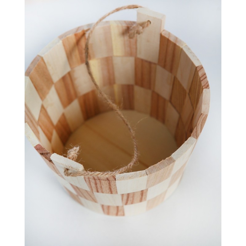 CUBO MADERA CHESS ø 19CM