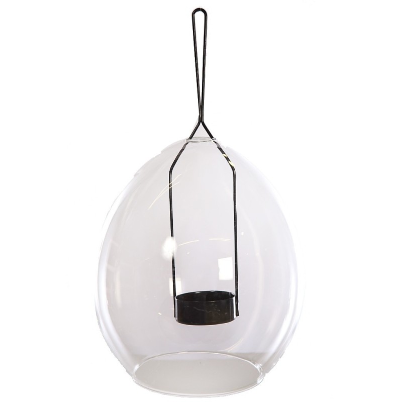 CUPULA PORTAVELAS CRISTAL 16CM