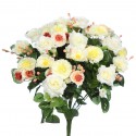 RAMO ROSAS X 24, 45 CM