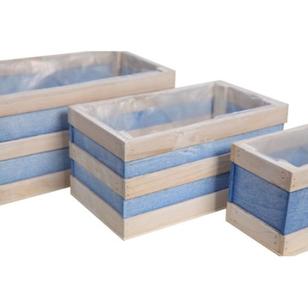 JARDINERA MADERA SET X3 15CM