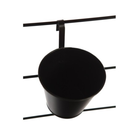 JARDINERA METALICA CON MACETAS 137CM