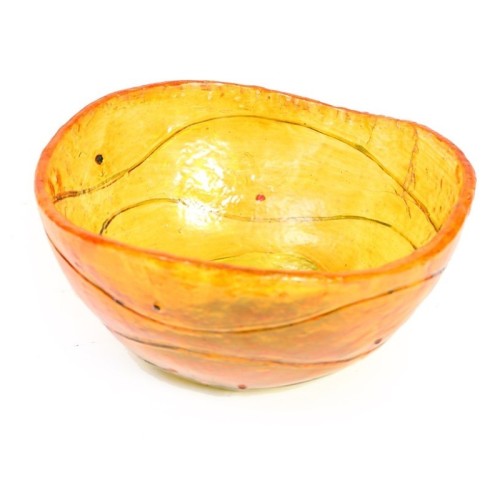 JARRON FIBRA DE VIDRIO ALT 12CM ø24CM