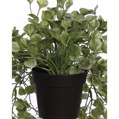 MACETA COLGANTE DICHONDRA ARTIFICIAL 49CM
