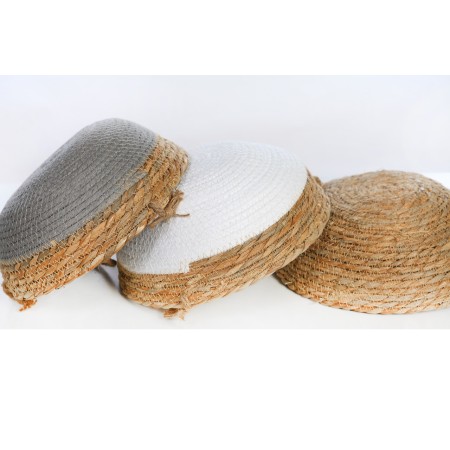 CESTA CUENCO YUTE COLGANTE ø 20CM