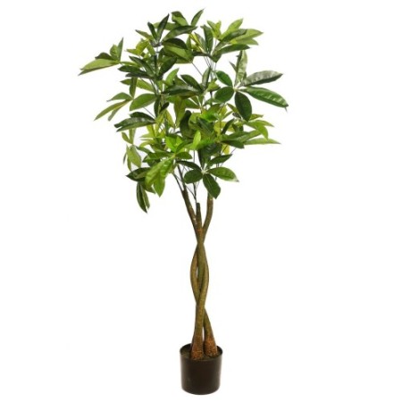 PACHIRA ARTIFICIAL CON MACETA 150CM