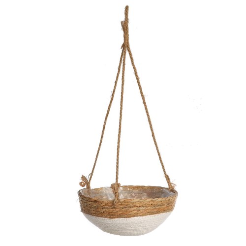 CESTA CUENCO YUTE COLGANTE ø 20CM 2