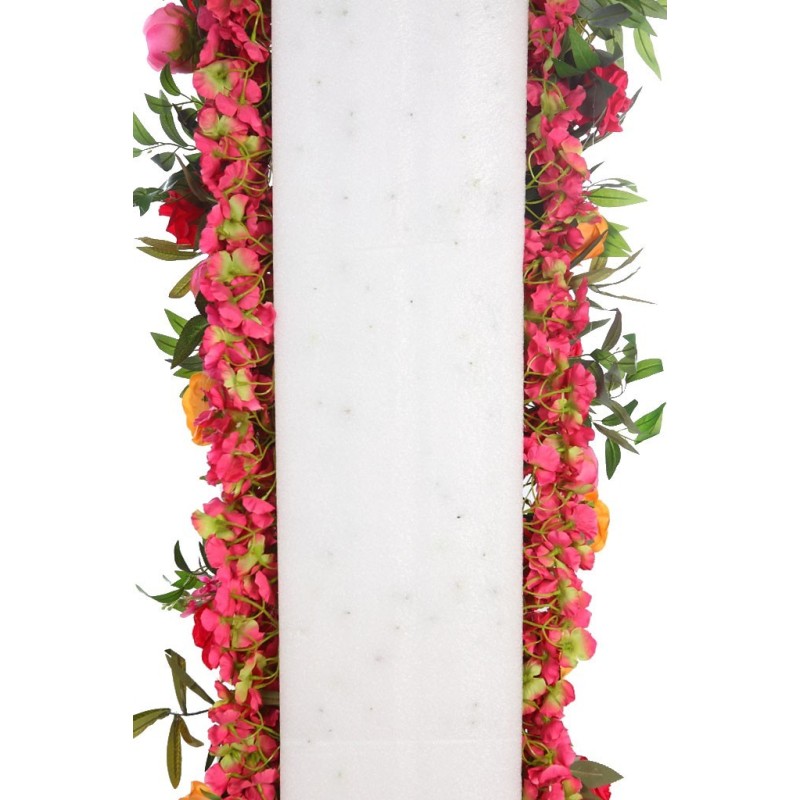 PANEL DE FLORES ARTIFICIALES 150x40CM