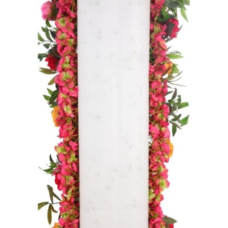 PANEL DE FLORES ARTIFICIALES 150x40CM