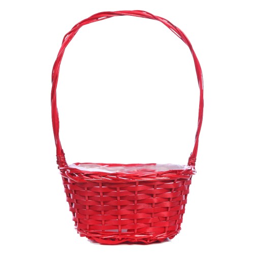 CESTA OVALADA CON ASA 53CM