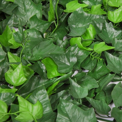 PLACA DE HIEDRA ARTIFICIAL 50 X 50 CM 2