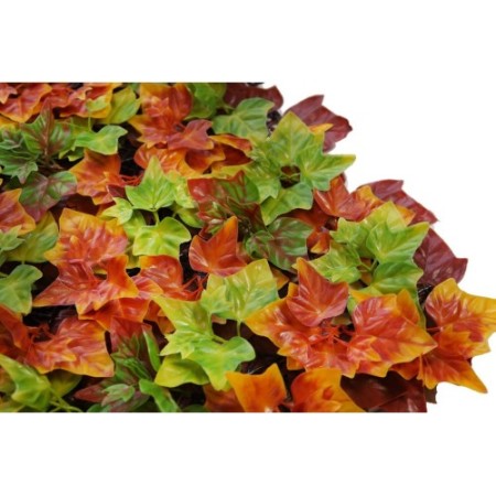 PLACA HIEDRA OTOÑAL ARTIFICIAL 50CMX50CM