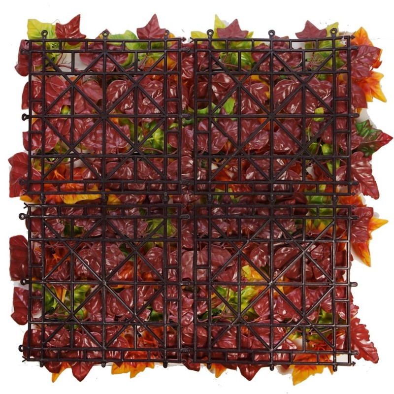 PLACA HIEDRA OTOÑAL ARTIFICIAL 50CMX50CM