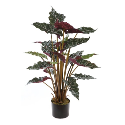 PLANTA ALOCASIA ARTIFICIAL EN MACETA 100CM
