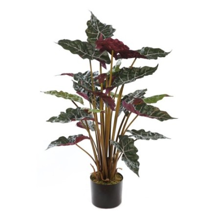 PLANTA ALOCASIA ARTIFICIAL EN MACETA 100CM