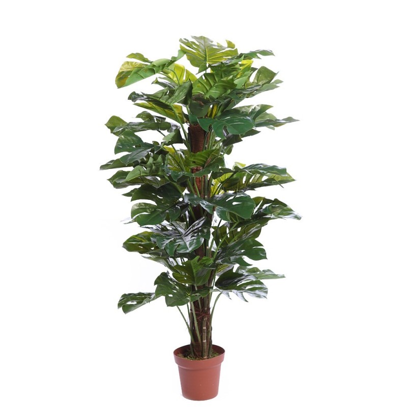 PLANTA MONSTERA ARTIFICIAL EN MACETA 140CM