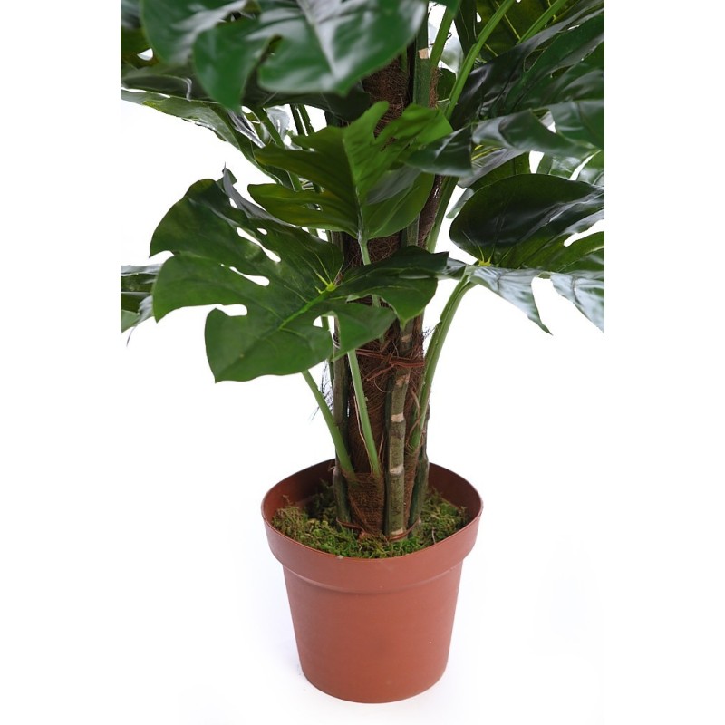 PLANTA MONSTERA ARTIFICIAL EN MACETA 140CM