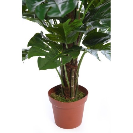 PLANTA MONSTERA ARTIFICIAL EN MACETA 140CM