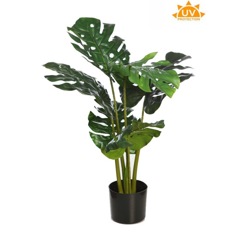 PLANTA MONSTERA ARTIFICIAL EN MACETA 78CM