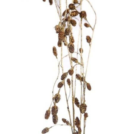 RAMA COLGANTE PIÑAS DORADAS 140CM