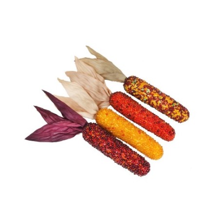 SET DE 4 MINI MAZORCAS BRILLO 20CM