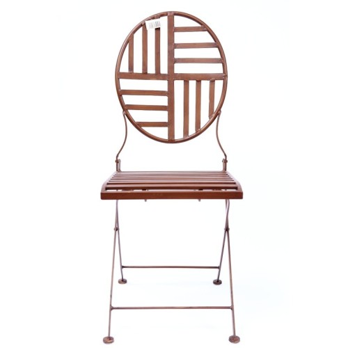 SILLA  DE JARDIN PLEGABLE ALT. 100 CM ANCH.40 CM 2