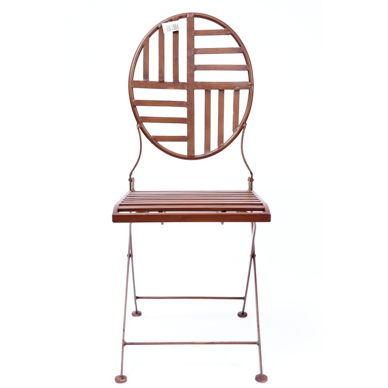 SILLA  DE JARDIN PLEGABLE ALT. 100 CM ANCH.40 CM