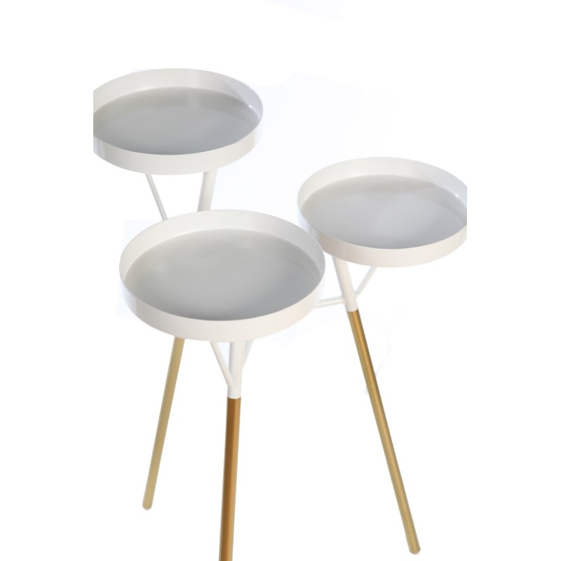 SOPORTE 3 PLANTAS METALICO 70CM