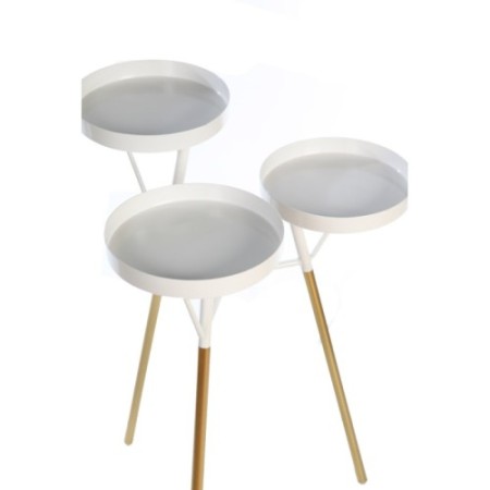 SOPORTE 3 PLANTAS METALICO 70CM