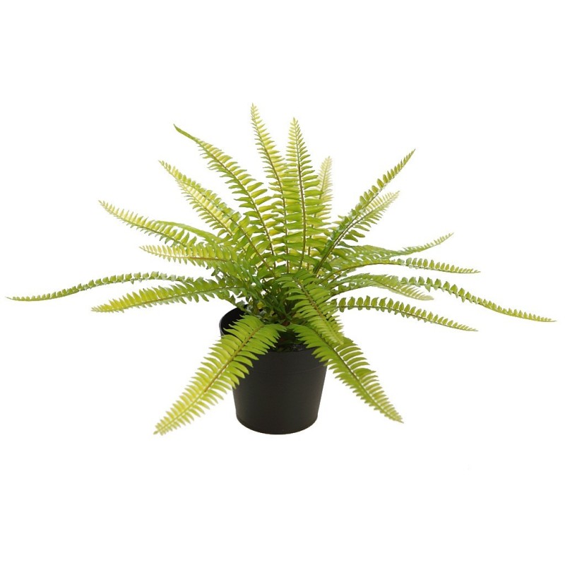 HELECHO ARTIFICAL EN MACETA ALT 25CM