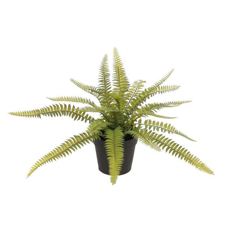 HELECHO ARTIFICAL EN MACETA ALT 25CM