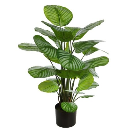CALATHEA ARTIFICIAL EN MACETA 90CM