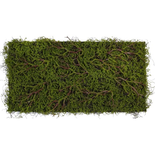 PLACA MUSGO Y TRONCO ARTIFICIAL 100CM X 50CM