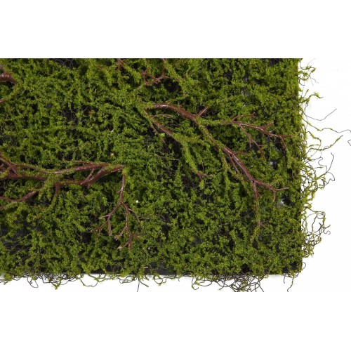 PLACA MUSGO Y TRONCO ARTIFICIAL 100CM X 50CM 2