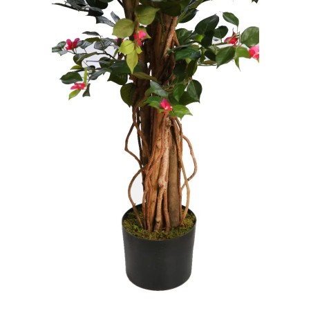 ARBOL DE BUGANVILLA CON MACETA ARTIFICIAL 130CM