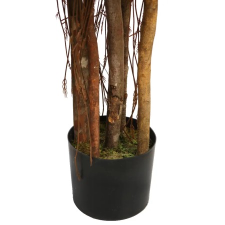 ARBOL DE FICUS ELASTICA ARTIFICIAL CON MACETA 180CM