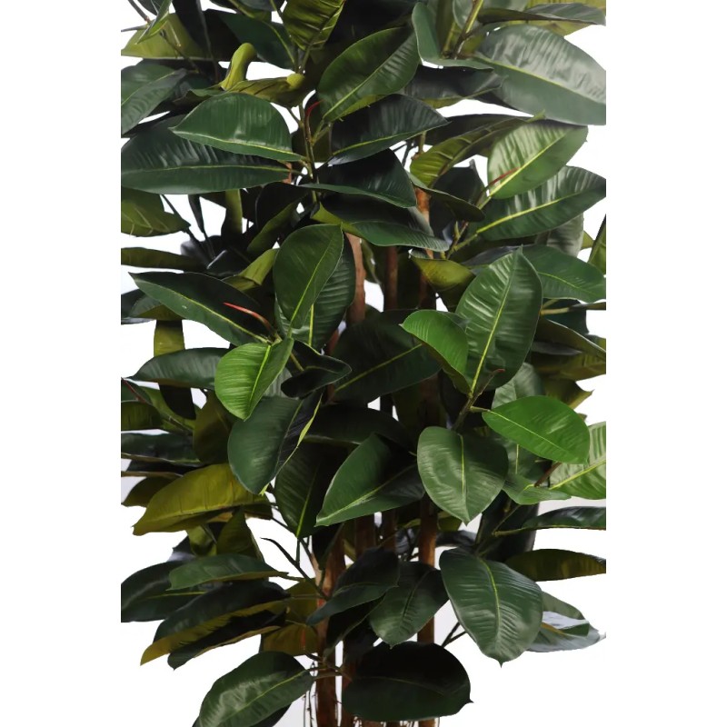ARBOL DE FICUS ELASTICA ARTIFICIAL CON MACETA 180CM