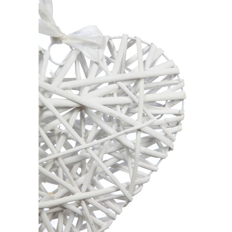 CORAZON LAZO MIMBRE 30CM