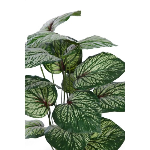 PLANTA CALADIUM VERDE ARTIFICIAL 65CM 2